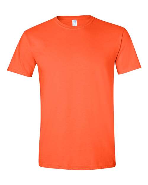 Softstyle Ring-Spun T-Shirt | Comfortable | Unisex - 64000 Orange casual comfortable cotton everyday wear Polyester printable ring-spun softstyle t-shirt T-Shirts - Core unisex