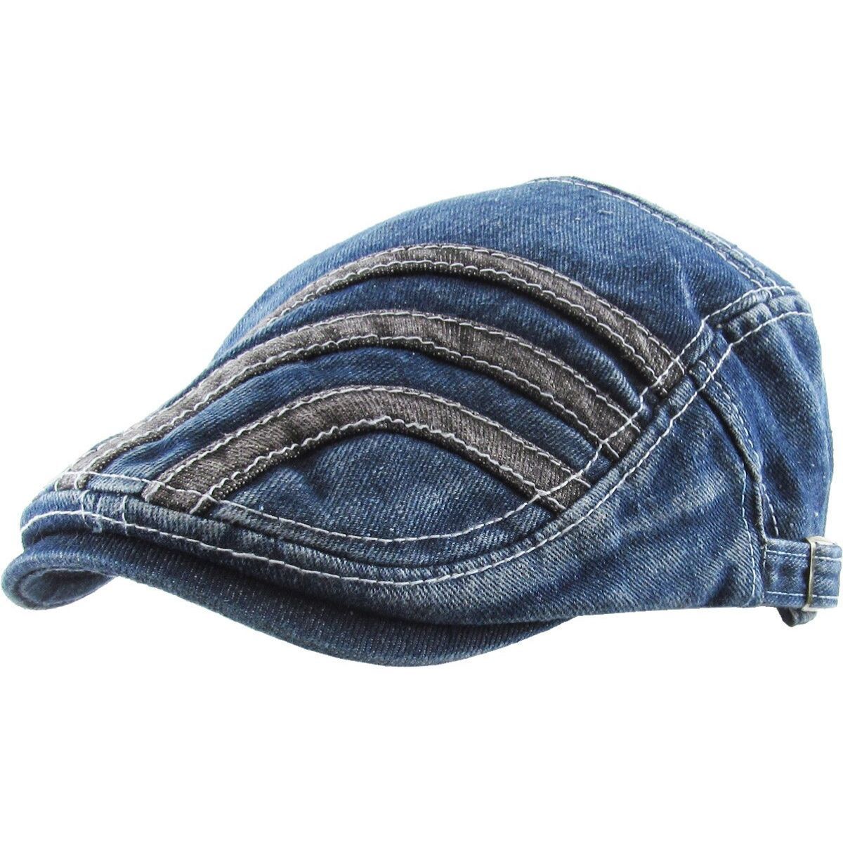 IVY Hat -K204, Denim, Multi-Coloured, Adjustable Blue OSFA Fashion Hat