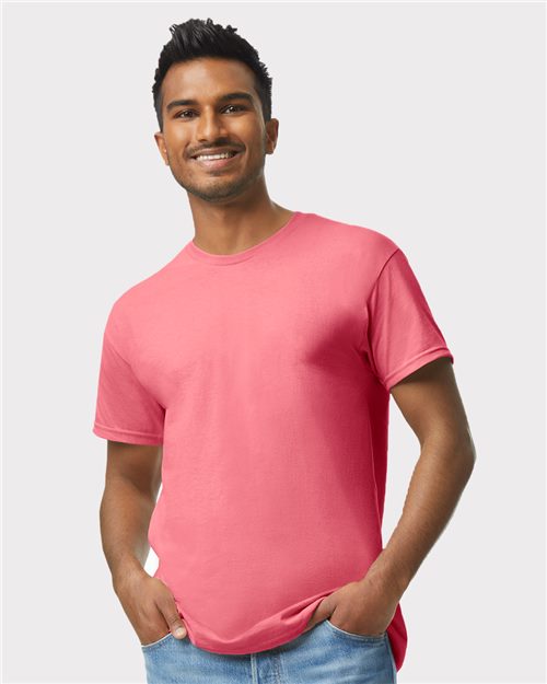 Heavy Cotton T-Shirt | Durable | Everyday Wear - 5000 classic fit comfortable Cotton durable everyday wear heavy cotton Polyester printable short sleeve t-shirt T-Shirts - Core unisex