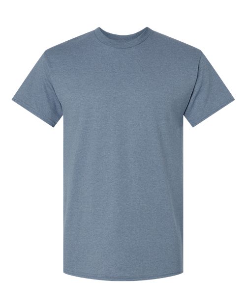 Gildan 2000, Unisex Ultra Cotton T-shirt, Heather Indigo