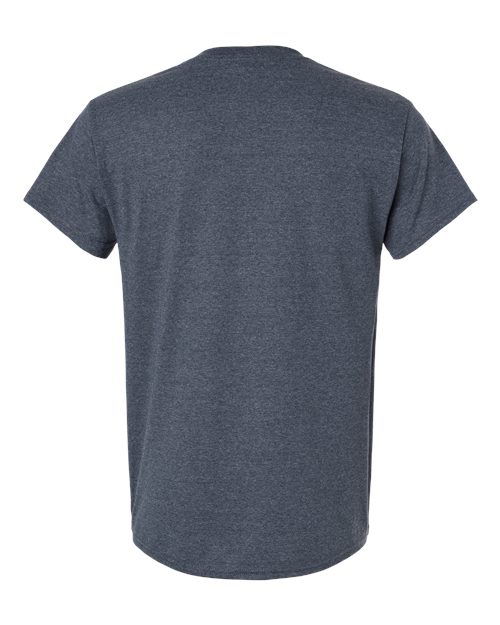 Gildan 2000, Unisex Ultra Cotton T-shirt, Heather Navy