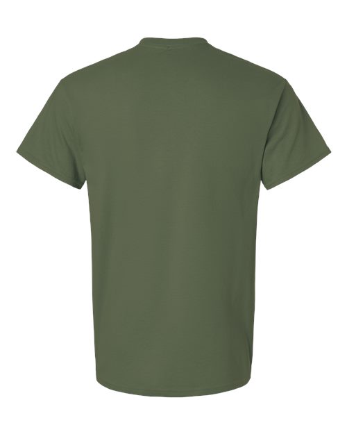 Gildan 2000, Unisex Ultra Cotton T-shirt, Military Green