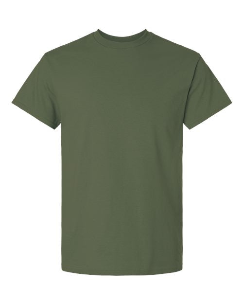 Gildan 2000, Unisex Ultra Cotton T-shirt, Military Green