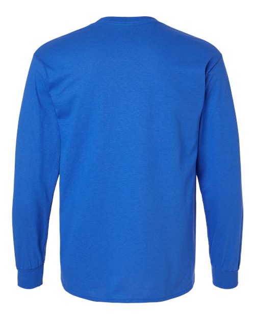 Gildan 2400, Unisex Ultra Cotton Long Sleeve T-shirt, Royal