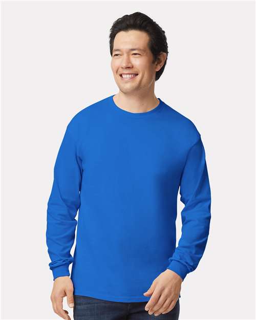 Gildan 2400, Unisex Ultra Cotton Long Sleeve T-shirt, Royal