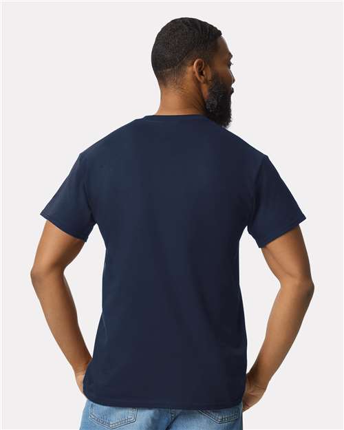 Gildan 2300, Unisex Ultra Cotton Pocket T-shirt, Navy