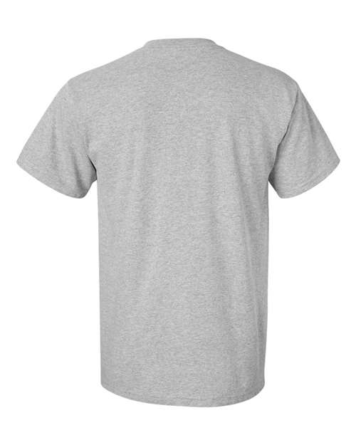Gildan 8300, Unisex Dryblend Pocket T-shirt, Sport Grey