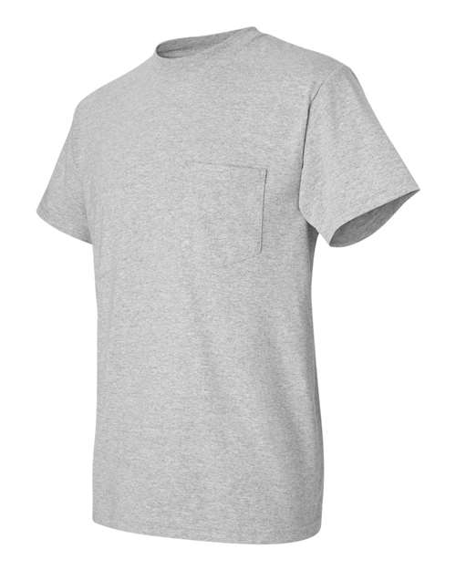 Gildan 8300, Unisex Dryblend Pocket T-shirt, Sport Grey