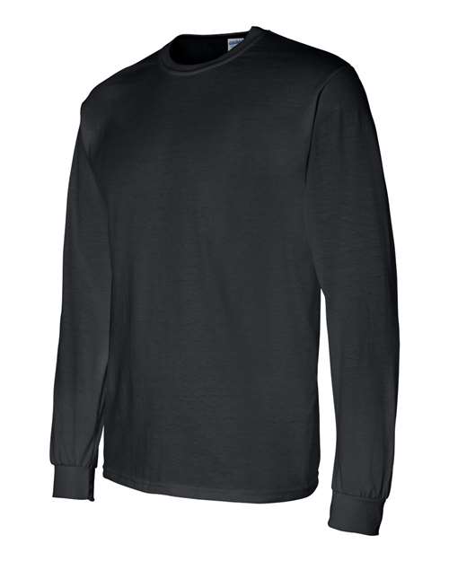 Gildan 8400, Unisex Dryblend 50/50 Long Sleeve T-shirt, Black