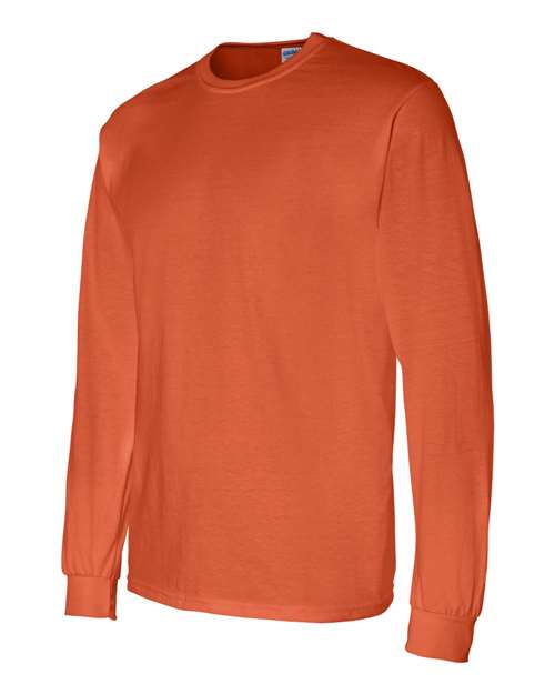 Gildan 8400, Unisex Dryblend 50/50 Long Sleeve T-shirt, Orange