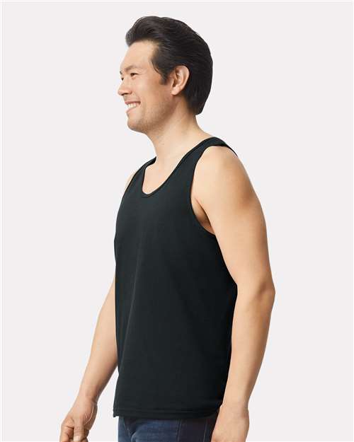 Gildan 2200, Unisex Ultra Cotton Tank Top, Black
