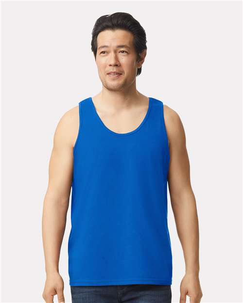 Ultra Cotton Tank Top | Soft US Cotton | Unisex Apparel - 2200 Royal basic casual classic fit cotton Polyester printable soft sustainable T-Shirts - Premium tank top unisex