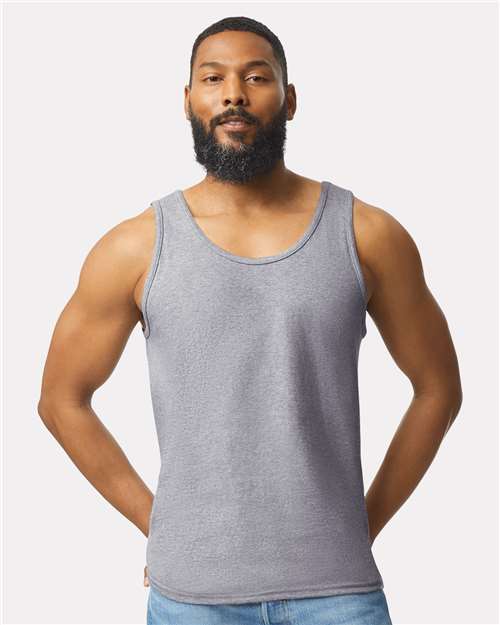 Gildan 2200, Unisex Ultra Cotton Tank Top, Sport Grey