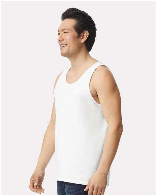Gildan 2200, Unisex Ultra Cotton Tank Top, White