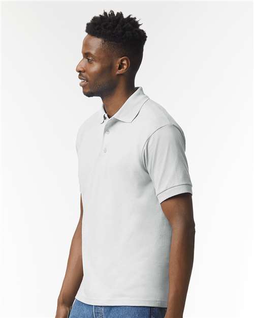 Gildan 8800 Unisex DryBlend® Jersey Polo Cotton Cotton-Poly Blend Jersey Midweight Moisture-Wicking Polos Polos & Knits Polyester Regular Fit Sport / Athletic Tear-Away Label Tops Womens Womens Tops