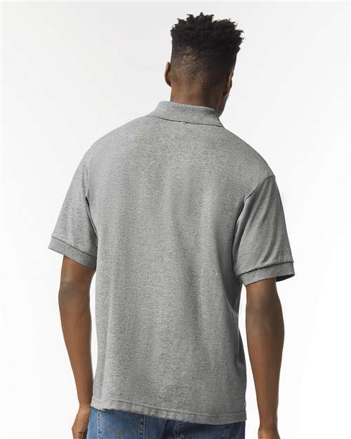 Gildan 8800 Unisex DryBlend® Jersey Polo Cotton Cotton-Poly Blend Jersey Midweight Moisture-Wicking Polos Polos & Knits Polyester Regular Fit Sport / Athletic Tear-Away Label Tops Womens Womens Tops