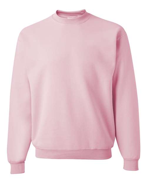 JERZEES 562MR, Unisex Nublend Crewneck Sweatshirt, Classic Pink