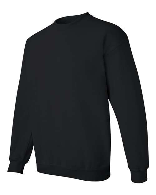 Gildan 18000, Unisex Heavy Blend Crewneck Sweatshirt, Black