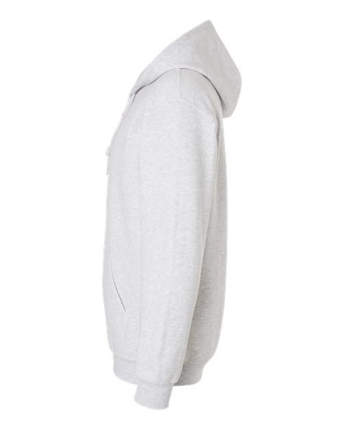 Gildan 18600, Unisex Heavy Blend Full-zip Hooded Sweatshirt, Ash