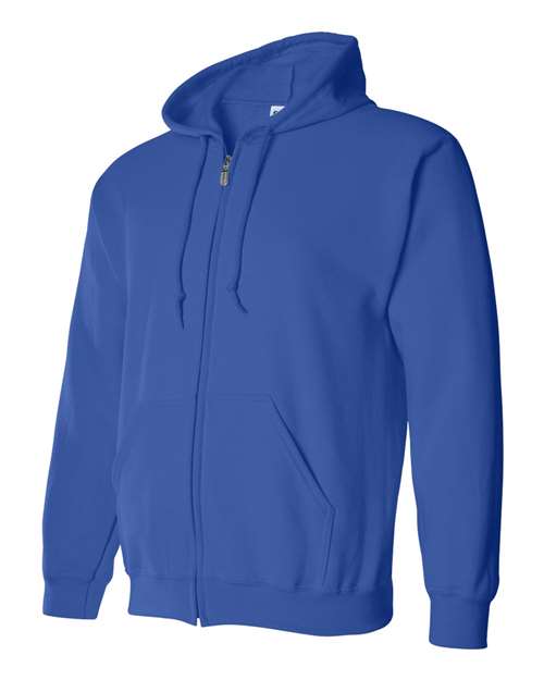 Gildan 18600, Unisex Heavy Blend Full-zip Hooded Sweatshirt, Royal