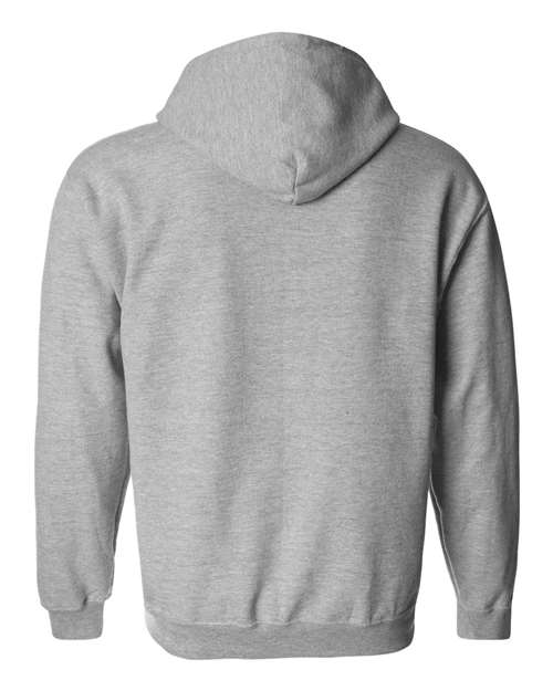 Gildan 18600, Unisex Heavy Blend Full-zip Hooded Sweatshirt, Sport Grey