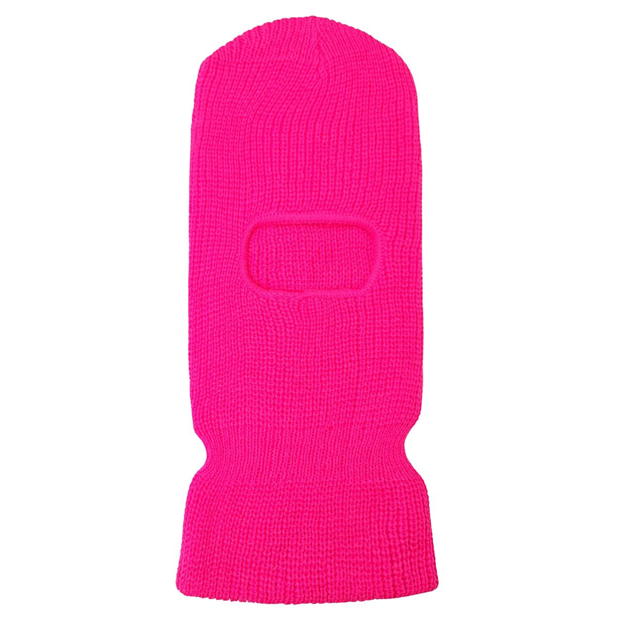 1 Hole Balaclava - JF1, Multi-Coloured Neon Pink OSFA