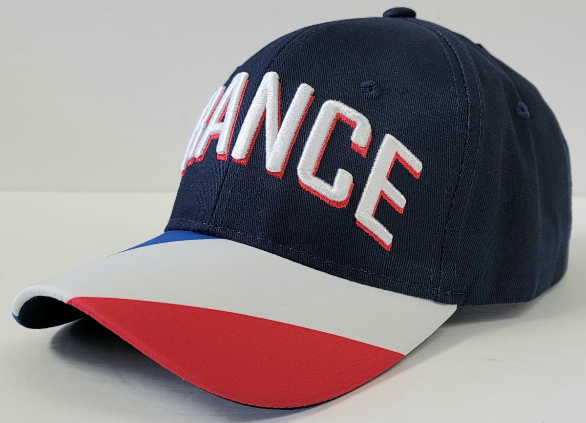 Soccer National Flag Logo cap - FRANCE, OSFA, 1901FRC Sports team