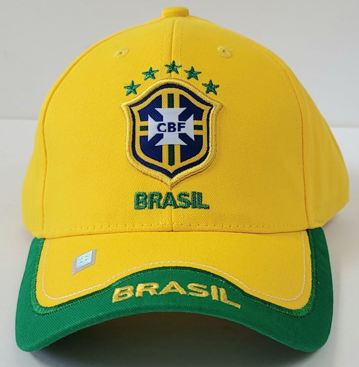 Soccer National Team Logo cap - BRASIL, OSFA, SNTBRS Sports team