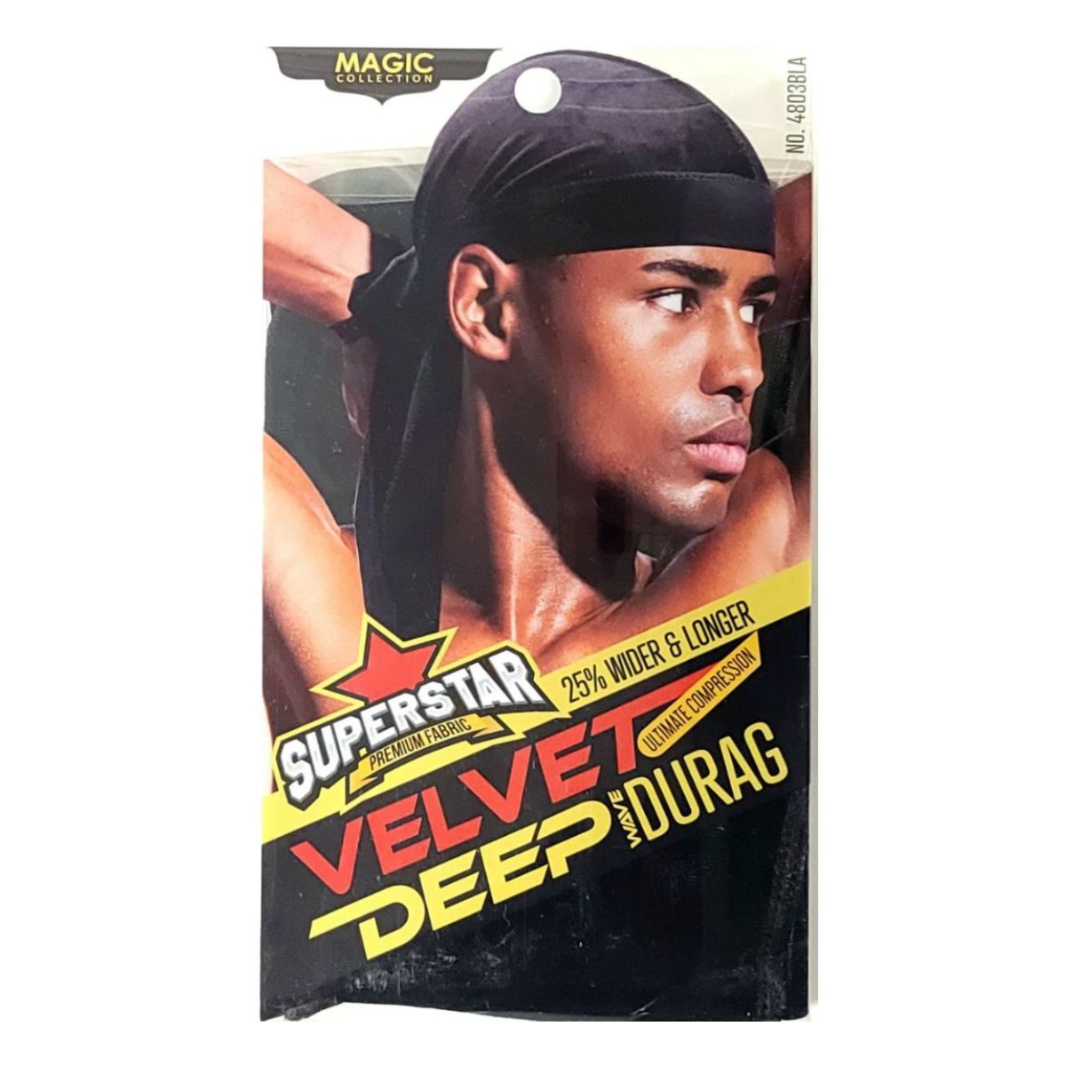 Durag - Premium Velvet, Multi-Coloured, One Size Black Accessories