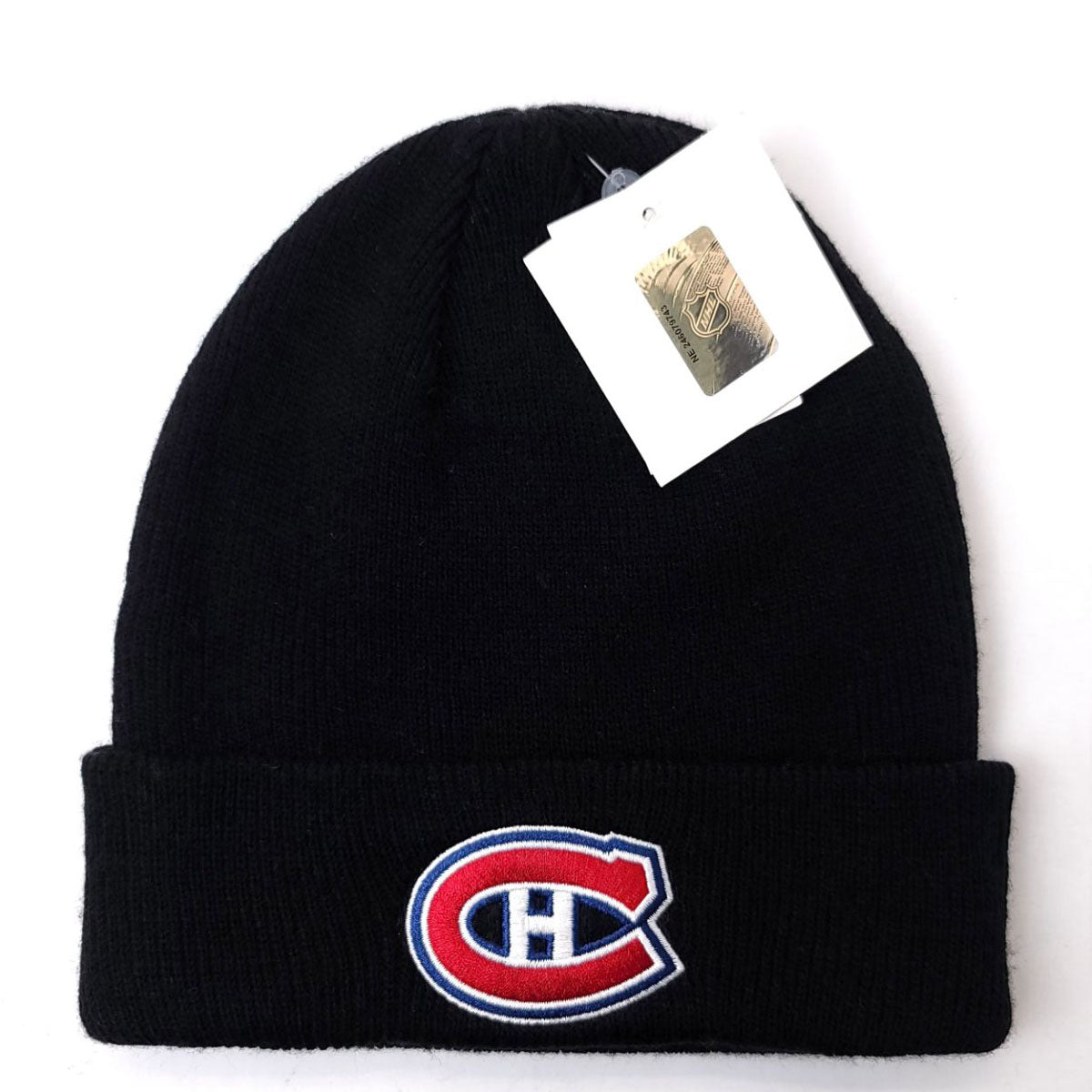 Montreal Canadiens Knit Toque - BS, Cuff, Black OSFA