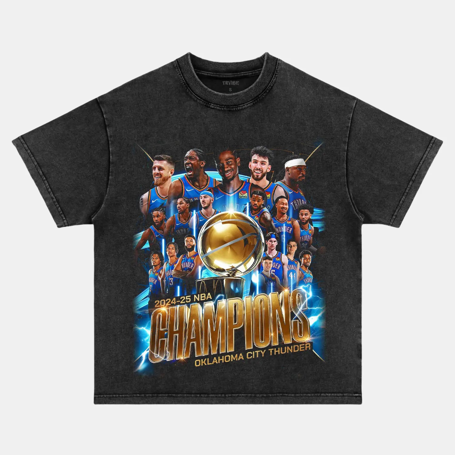 2025 OKCTHUNDER CHAMPIONSHIP VINTAGE CLOTHES V2 BASKETBALL NBA SPORT