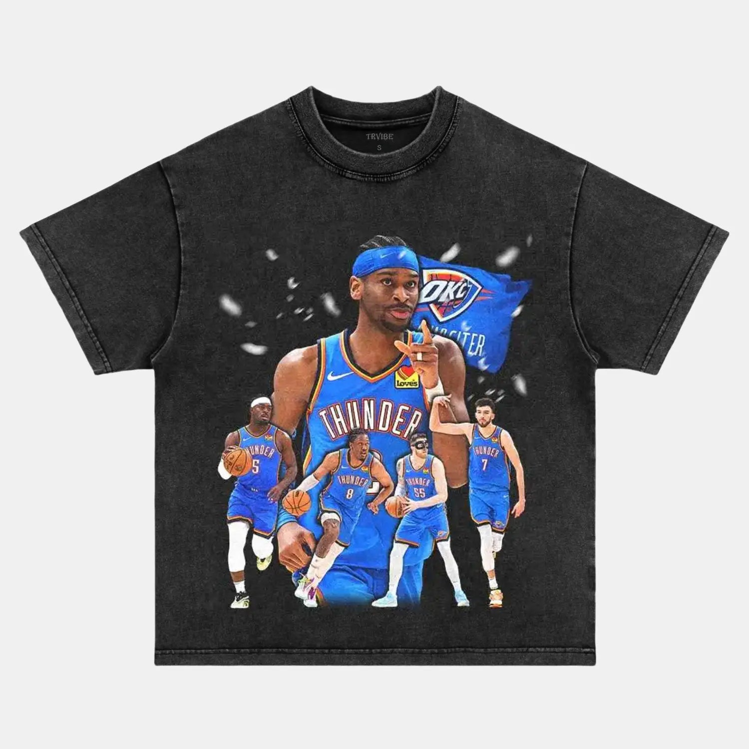 2025 THUNDER TEE BASKETBALL NBA SPORT