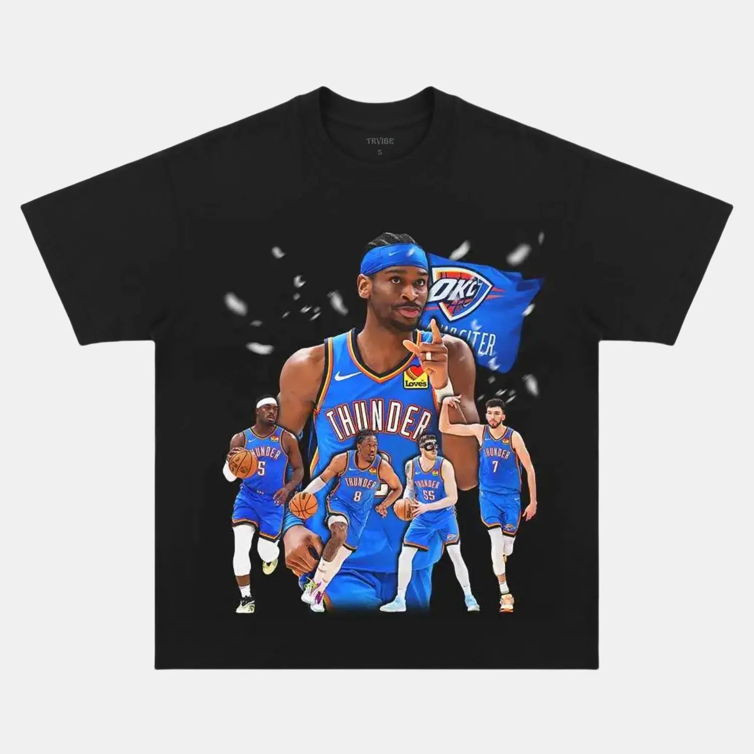 2025 THUNDER TEE BASKETBALL NBA SPORT