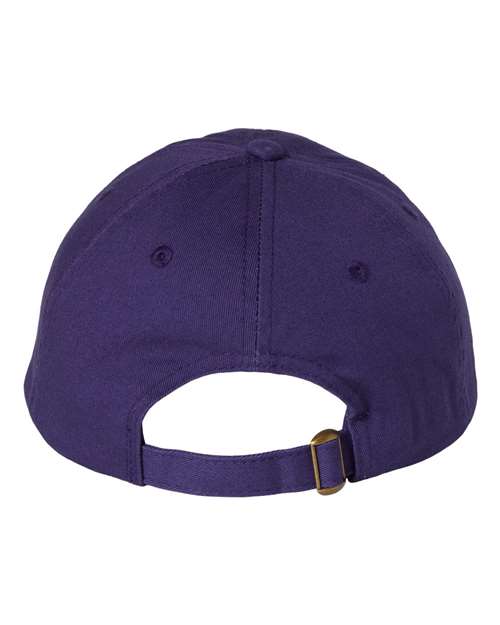 Valucap VC300A, Bio-washed Classic Dad Hat, Purple