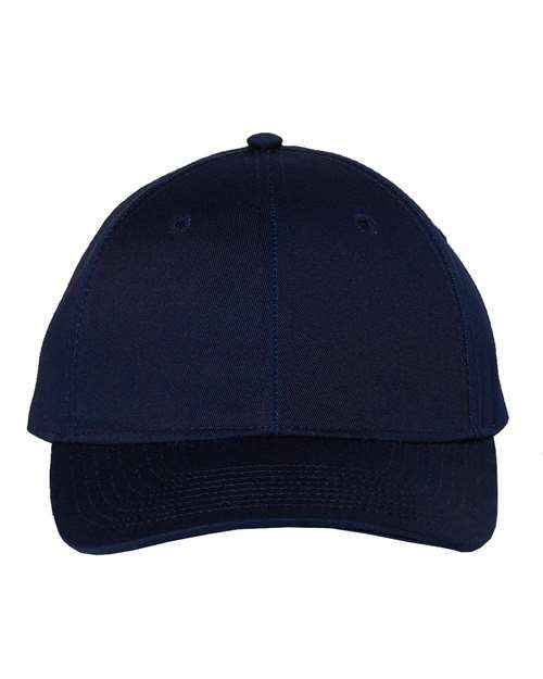 Lightweight Twill Cap - - 498 Navy Adjustable 28695 Adjustable Adult Blends Embroidered Fitness and Wellness Go To Basics Hats Headwear Mens & Unisex Mid Profiles No Visible Logos One Size Open Backs Polyester Polyester - Over 50% Pre-Curved Visor School & Team Six-Panel Snapback Structured Valucap VC100