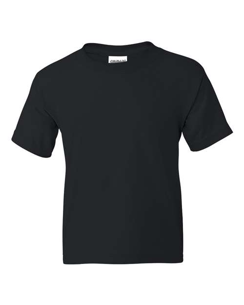 Gildan 8000B, Youth Dryblend T-shirt, Black