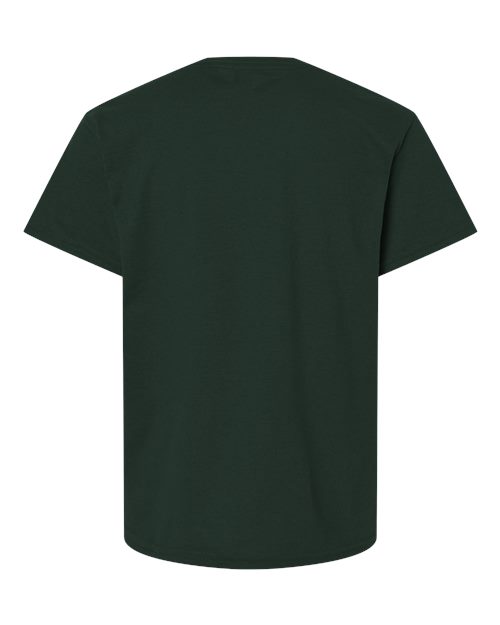 Gildan 8000B, Youth Dryblend T-shirt, Forest Green