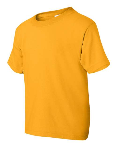 Gildan 8000B, Youth Dryblend T-shirt, Gold