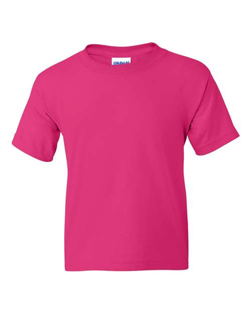 Gildan 8000B, Youth Dryblend T-shirt, Heliconia