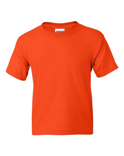 Gildan 8000B, Youth Dryblend T-shirt, Orange