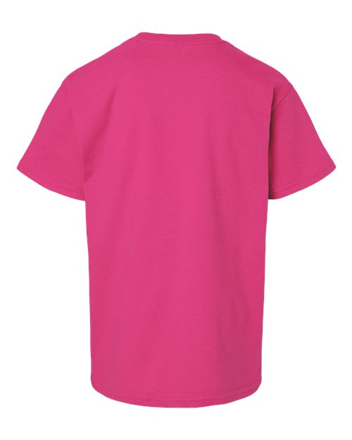 Gildan 2000B, Youth Ultra Cotton T-shirt, Heliconia