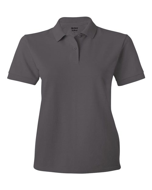 DryBlend® Women's Piqué Polo - - 2120 16560 6-6.9 oz 94800L Athletics Blends Button Down Collar Cotton/Poly (50/50) Cuffed / Cuffs Fitted Gildan Heavy (Over 6 oz) Moisture-Management No Visible Logos Performance Pique Plackets Polos Polos & Knits Polyester Short Sleeves Side Seams Sport Shirts Tear Away Tops Welt Collar Womens