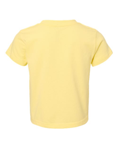 Rabbit Skins 3301T, Toddler Cotton Jersey Tee, Banana