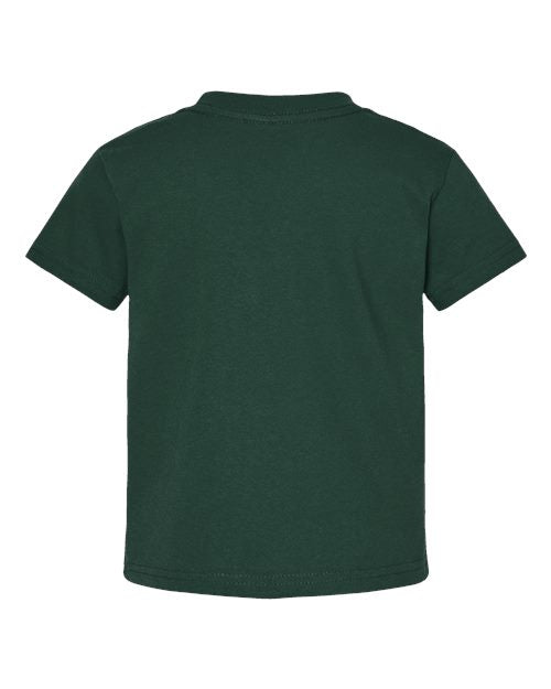 Rabbit Skins 3301T, Toddler Cotton Jersey Tee, Forest