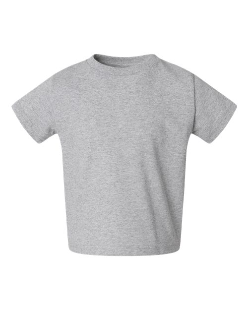 Rabbit Skins 3301T, Toddler Cotton Jersey Tee, Heather