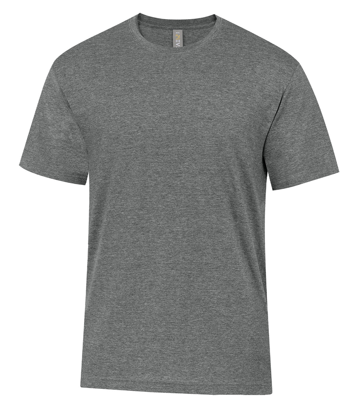ATC 24EVER 24EVER, Ring Spun Cotton Tee., Graphite Heather