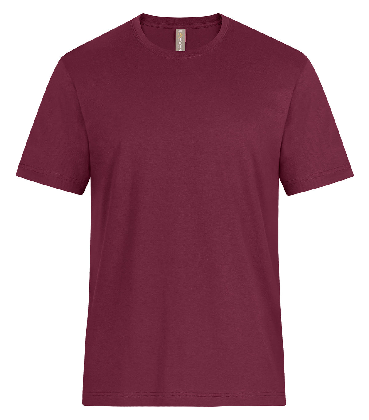 ATC 24EVER 24EVER, Ring Spun Cotton Tee., Maroon