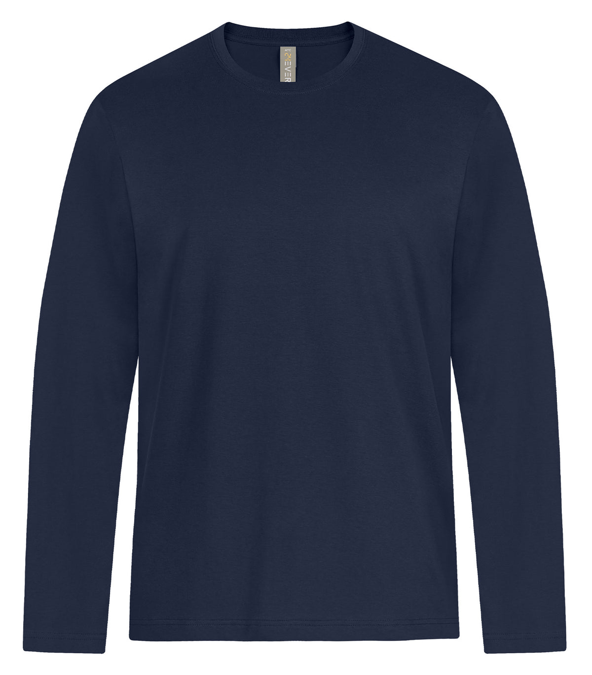 ATC 24EVER 24EVERLS, 24ever Ring Spun Cotton Long Sleeve Tee, Navy
