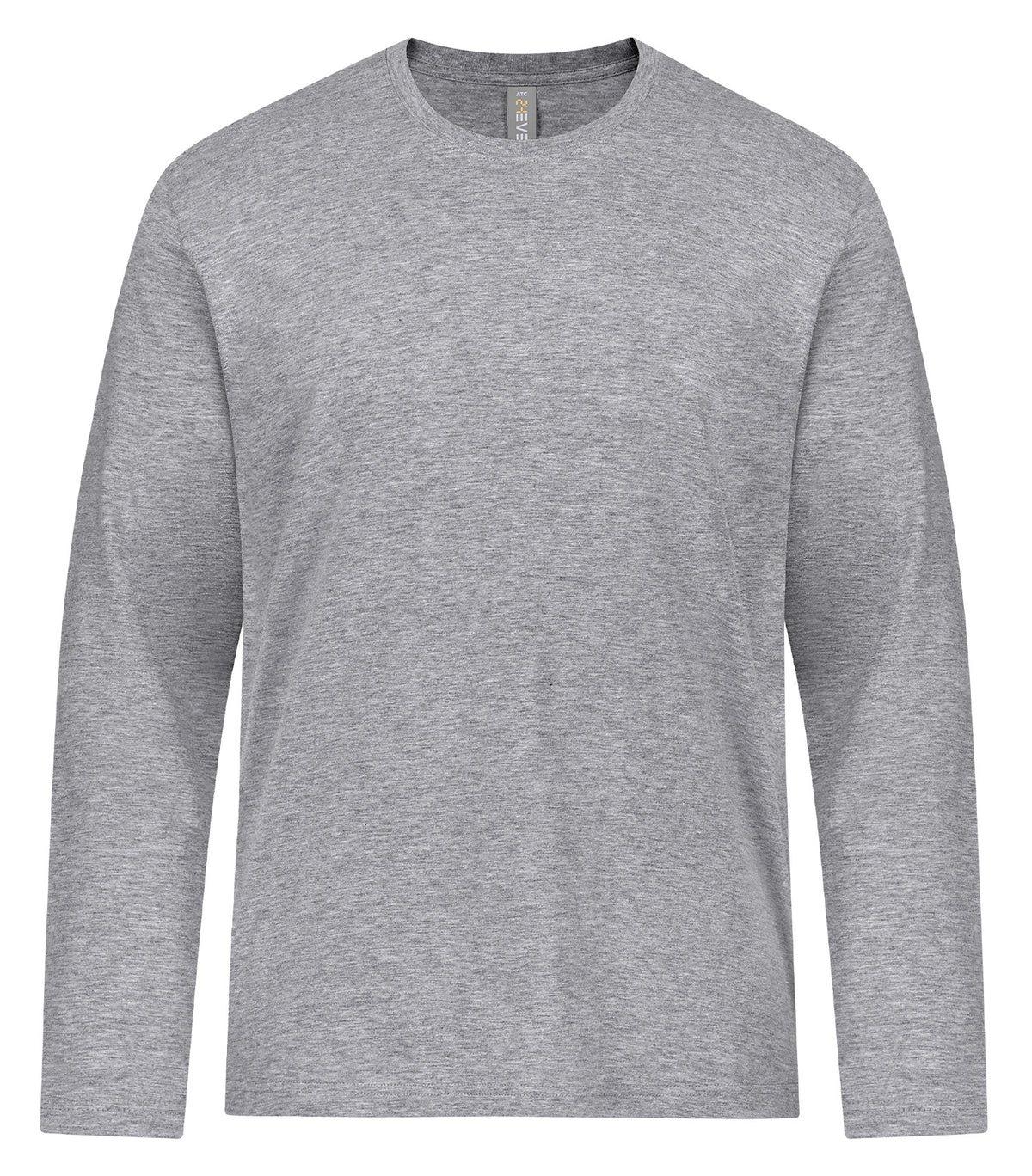ATC 24EVER 24EVERLS, 24ever Ring Spun Cotton Long Sleeve Tee, Sport Grey