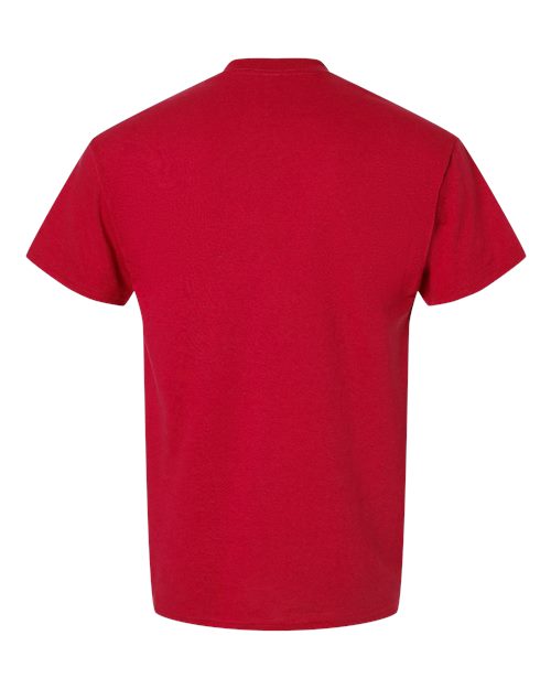 Gildan 8000, Unisex Dryblend T-shirt, Red